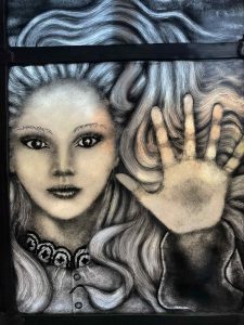haunting wuthering heights stained glass